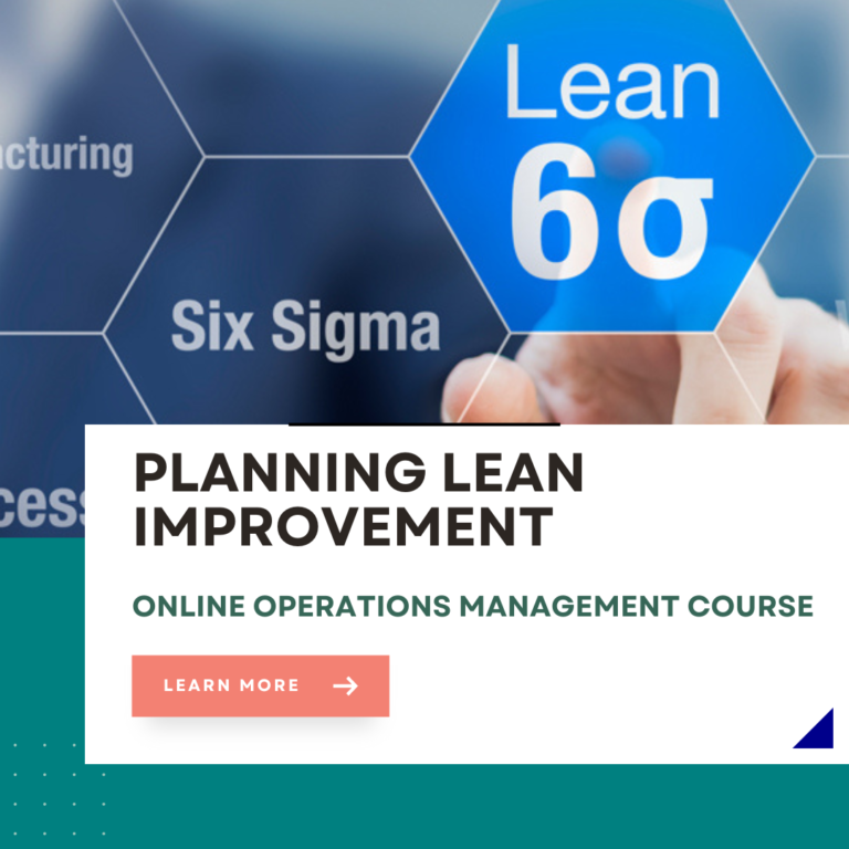 Planning LEAN Improvement - Global Management Academy