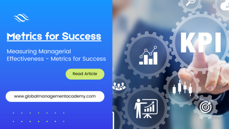 Measuring managerial effectiveness