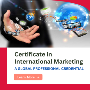 Certificate in international marketing